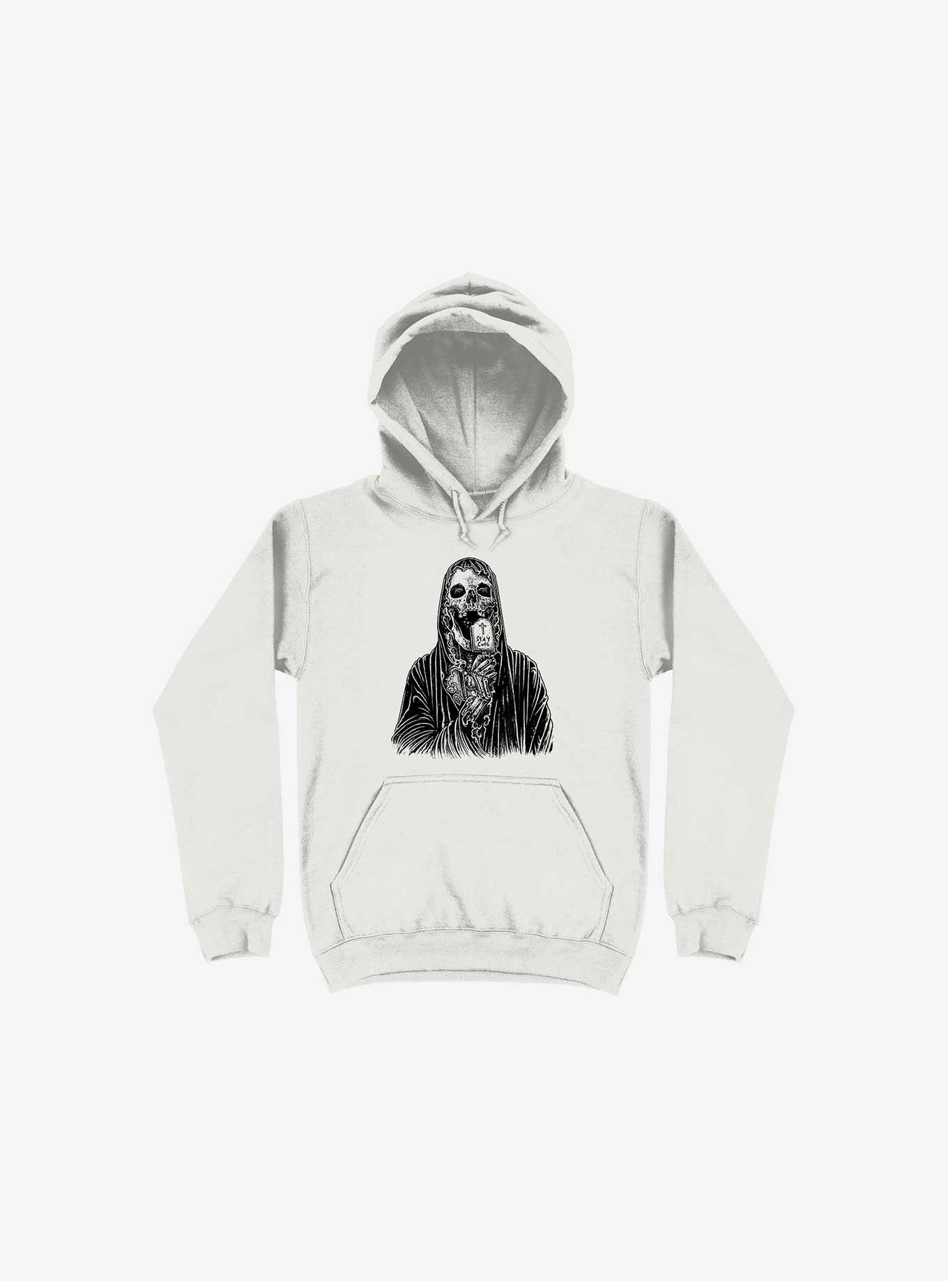 Stay Cool White Hoodie WHITE Hot Topic