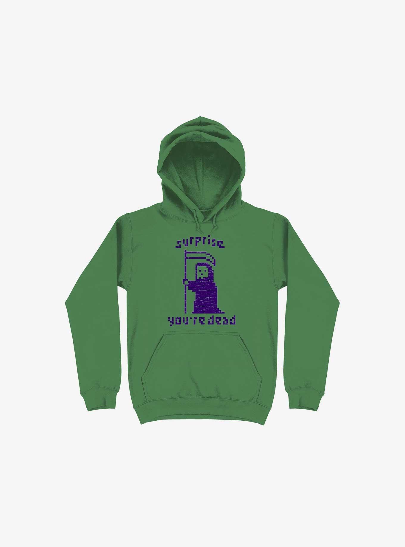 Surprise You're Dead Kelly Green Hoodie, KELLY GREEN, hi-res