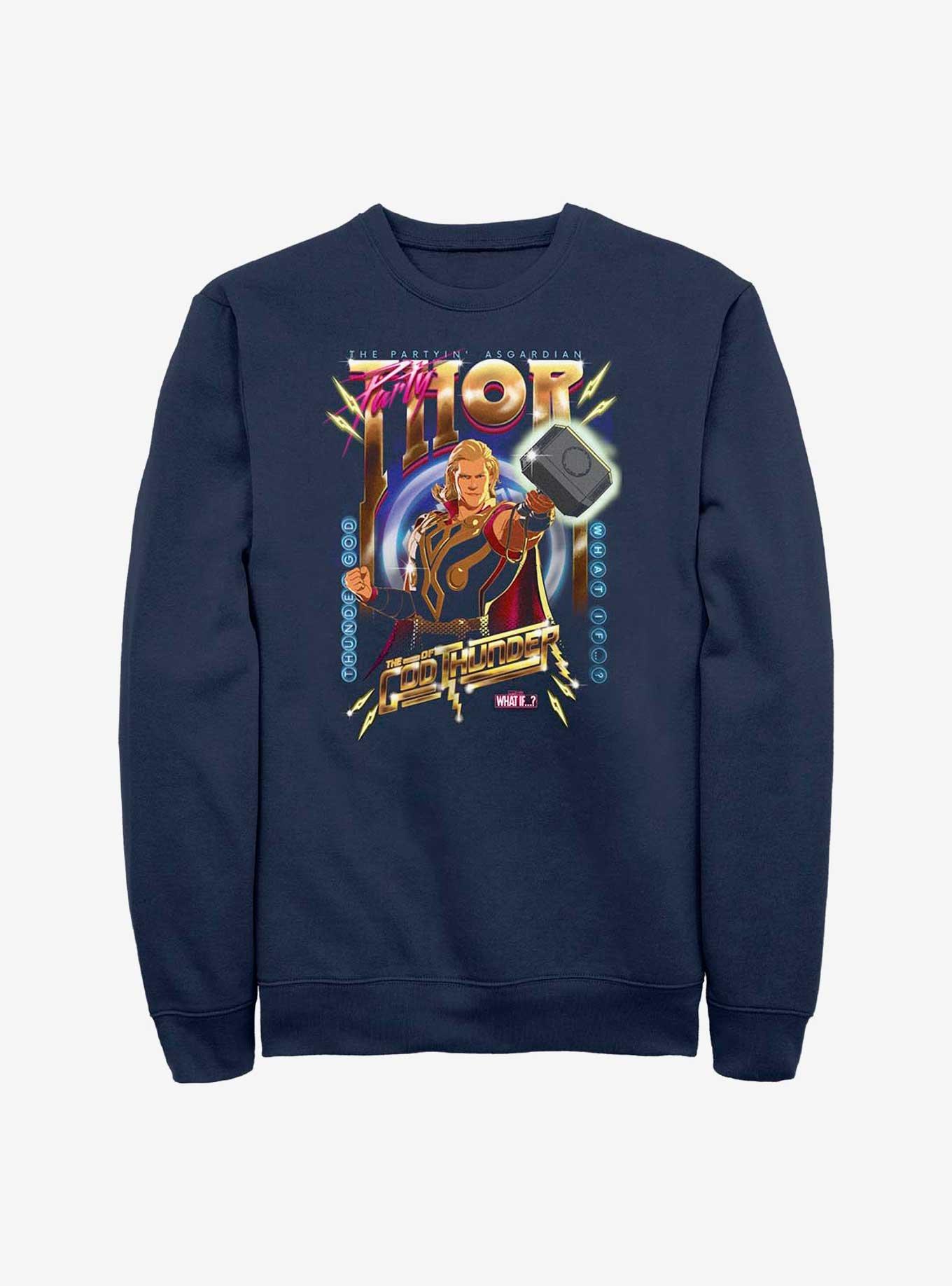 Marvel What If...? Party In Asgardian Sweatshirt, , hi-res