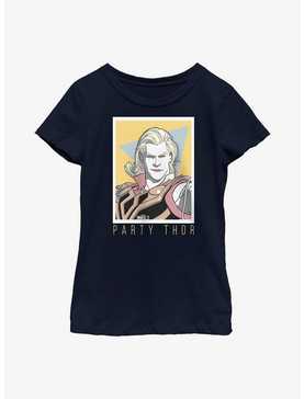 Marvel What If...? Party Thor Simple Youth Girls T-Shirt, , hi-res