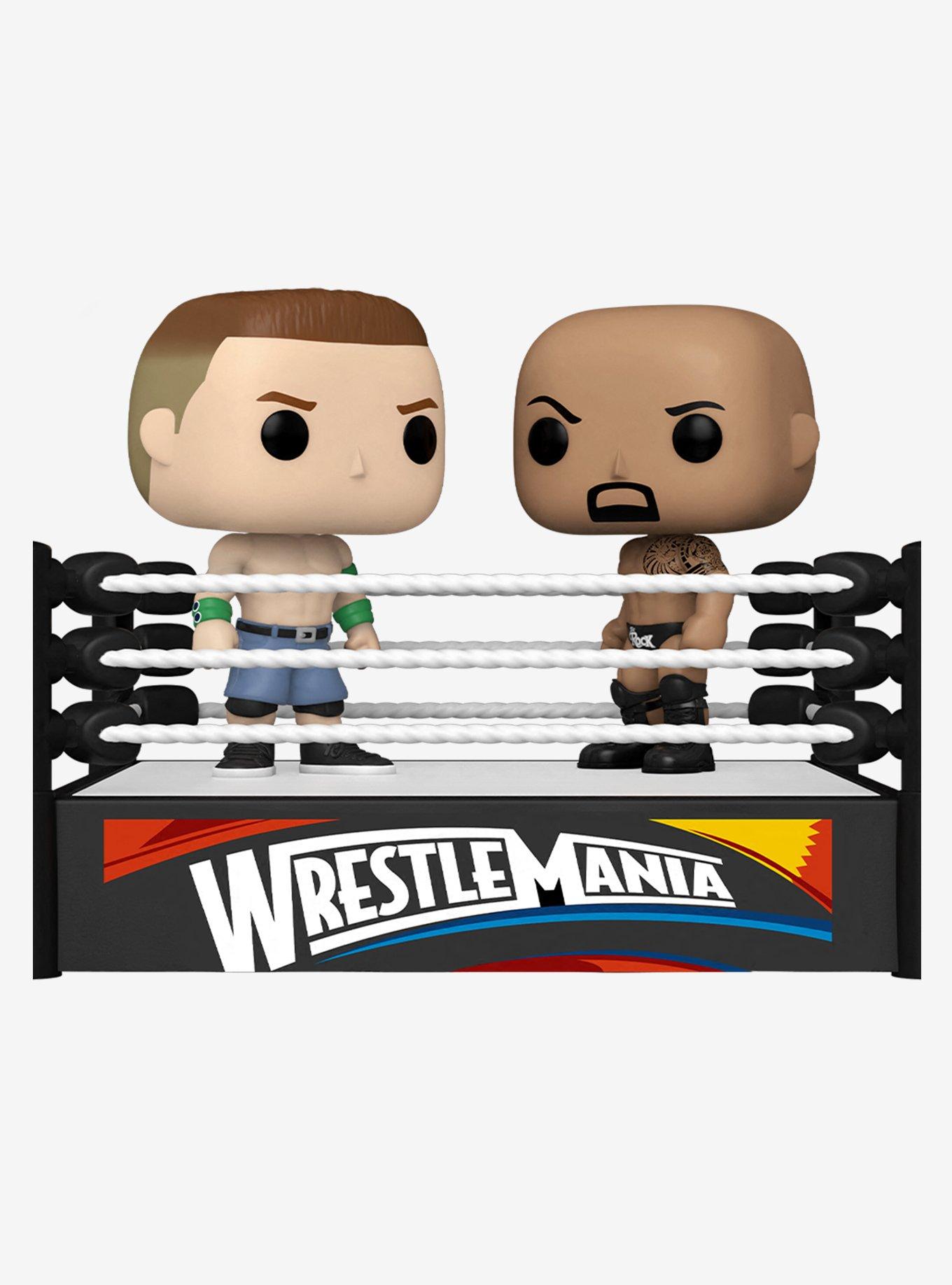 Funko WWE Pop! Moments John Cena & The Rock Vinyl Figure, , hi-res