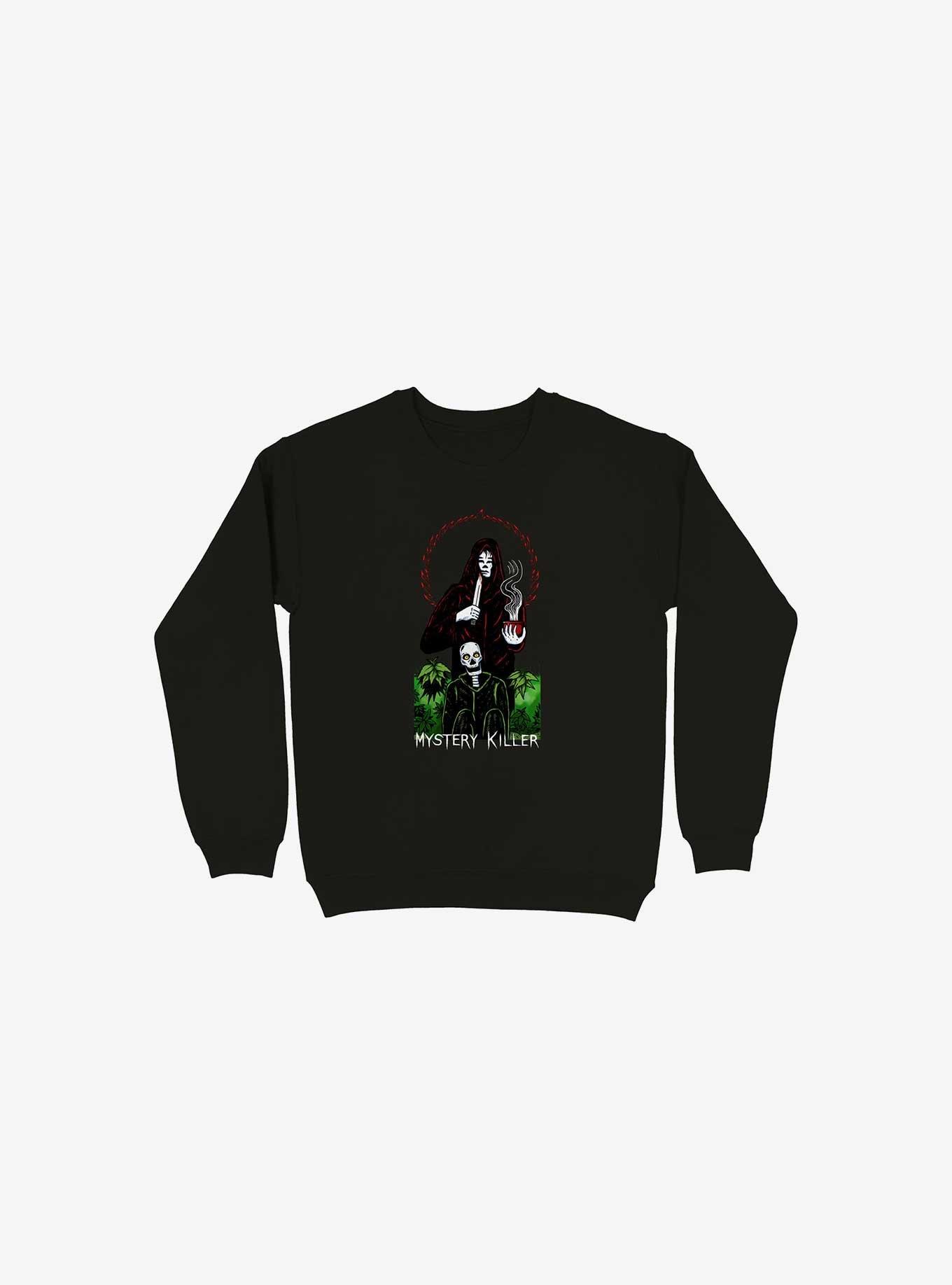 Mystery Killer Black Sweatshirt, , hi-res