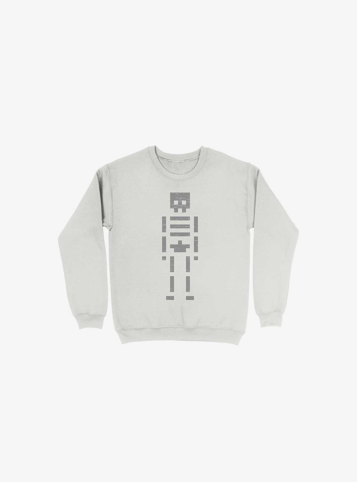 Old Bones White Sweatshirt, , hi-res