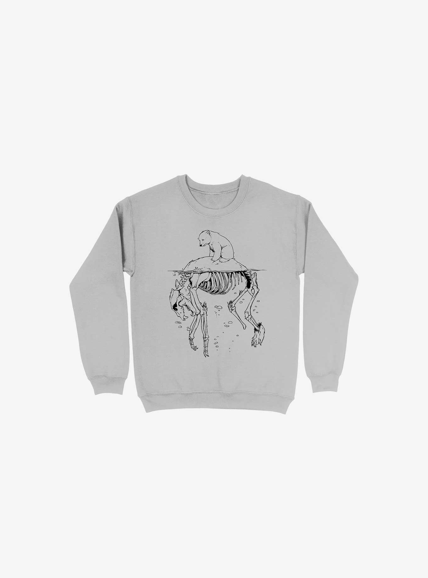 Polar Mother Silver Sweatshirt, SILVER, hi-res