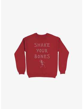Shake Your Bones Red Sweatshirt, , hi-res
