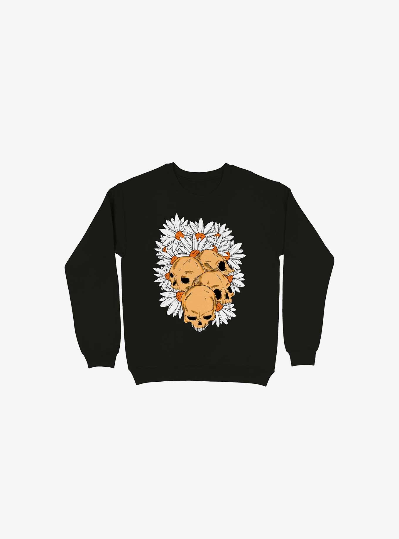 Skull Have Chance Black Sweatshirt, , hi-res