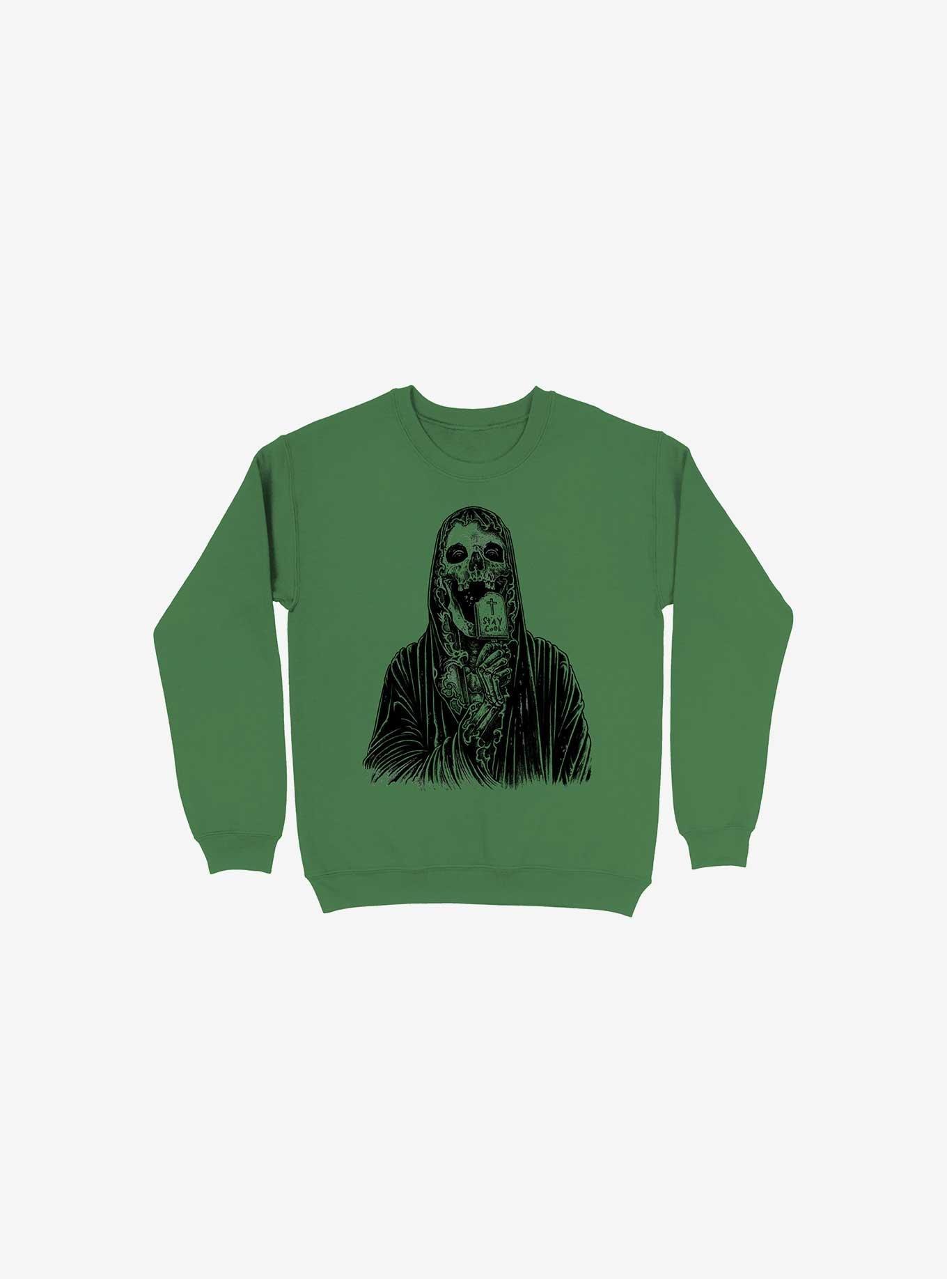 Stay Cool Kelly Green Sweatshirt, KELLY GREEN, hi-res