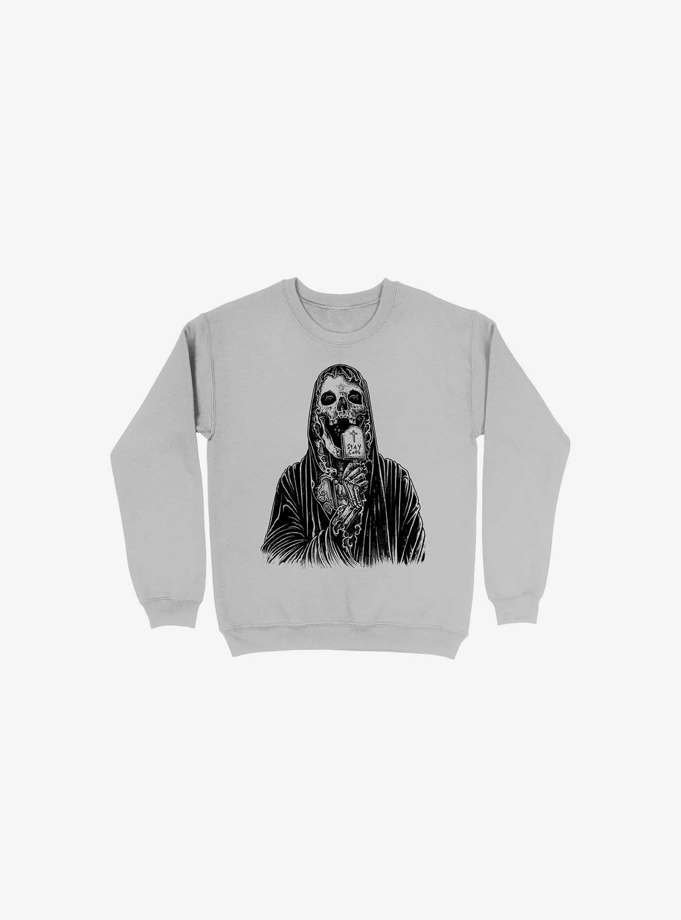 Stay Cool Silver Sweatshirt, , hi-res
