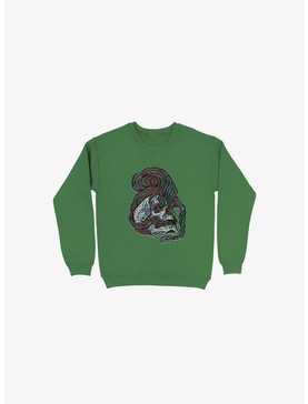 Love Bone Kelly Green Sweatshirt, , hi-res