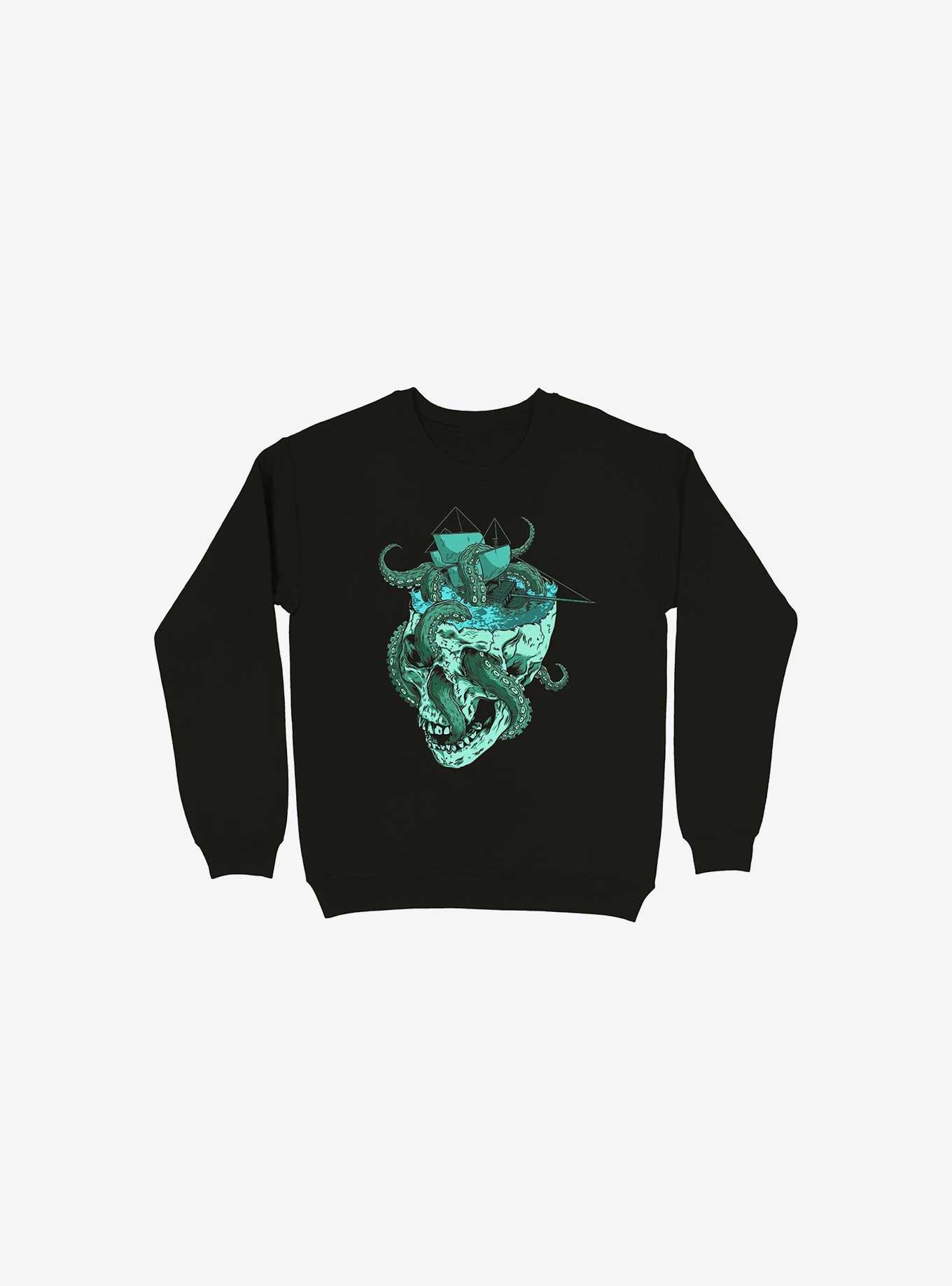 Maiden Voyage Black Sweatshirt, BLACK, hi-res
