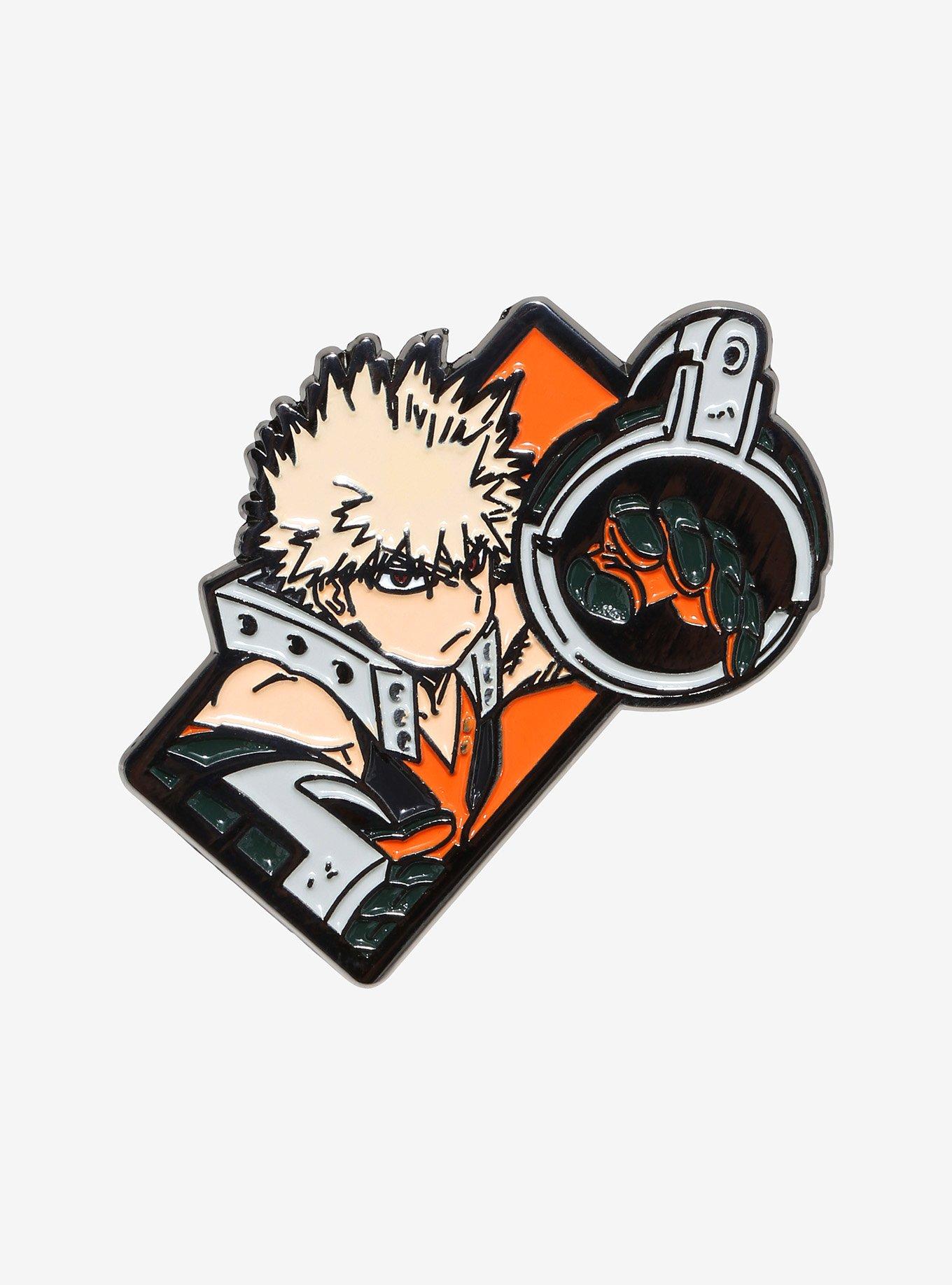 My Hero Academia Bakugo Gauntlet Enamel Pin, , hi-res