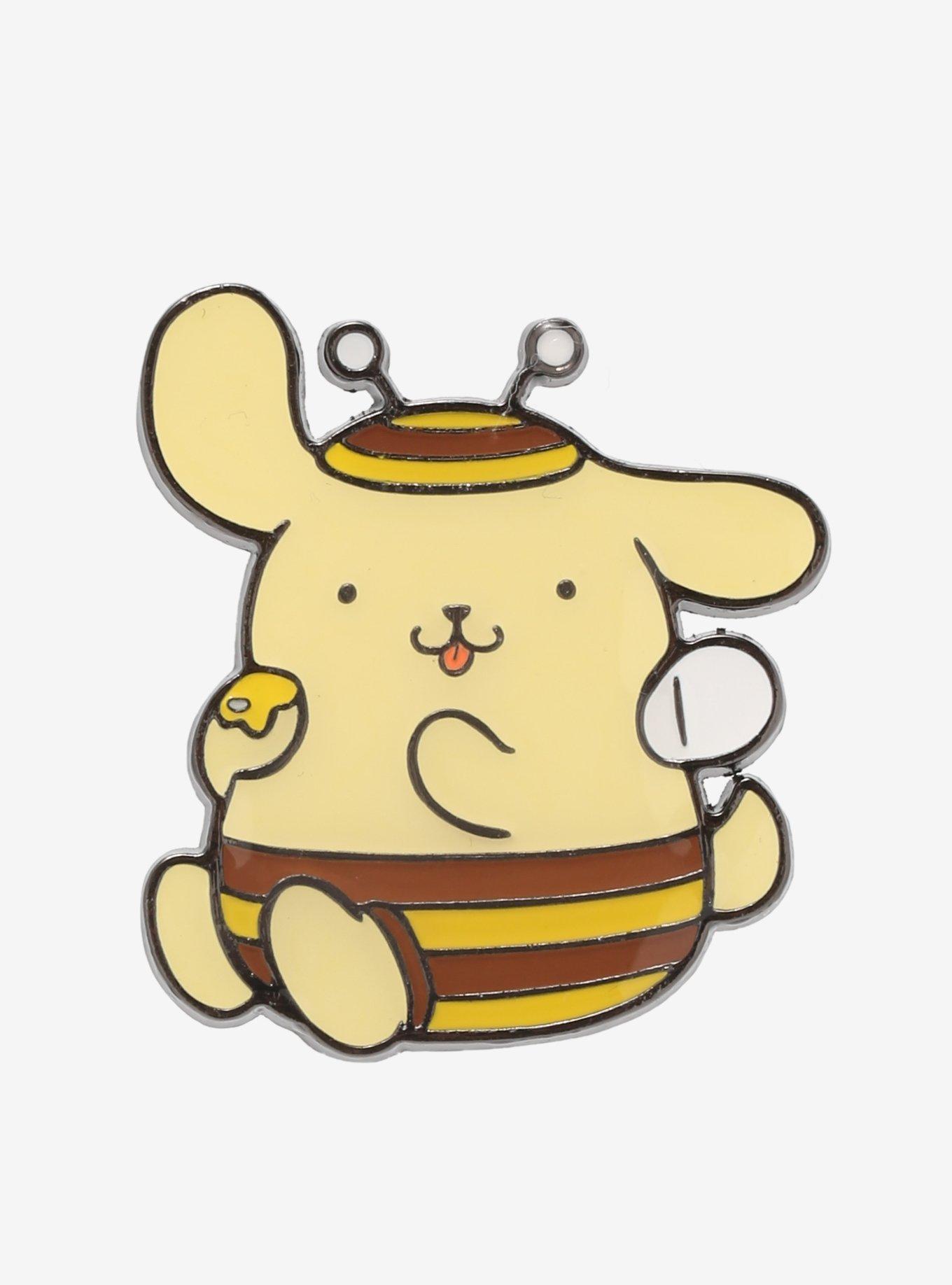 Pompompurin Bumblebee Enamel Pin, , hi-res