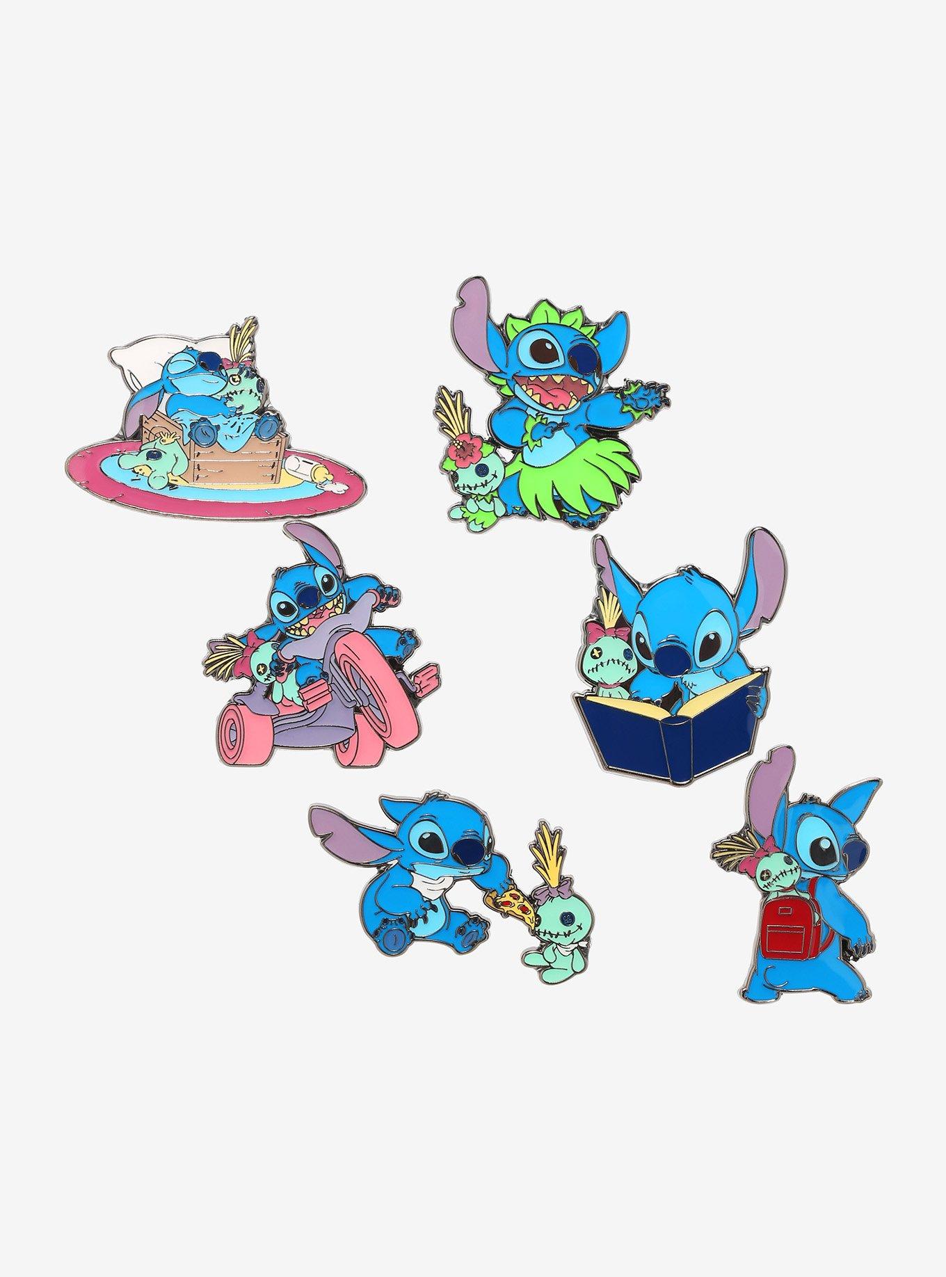 Loungefly Disney Lilo & Stitch Scrump Fun Blind Box Enamel Pin, , hi-res