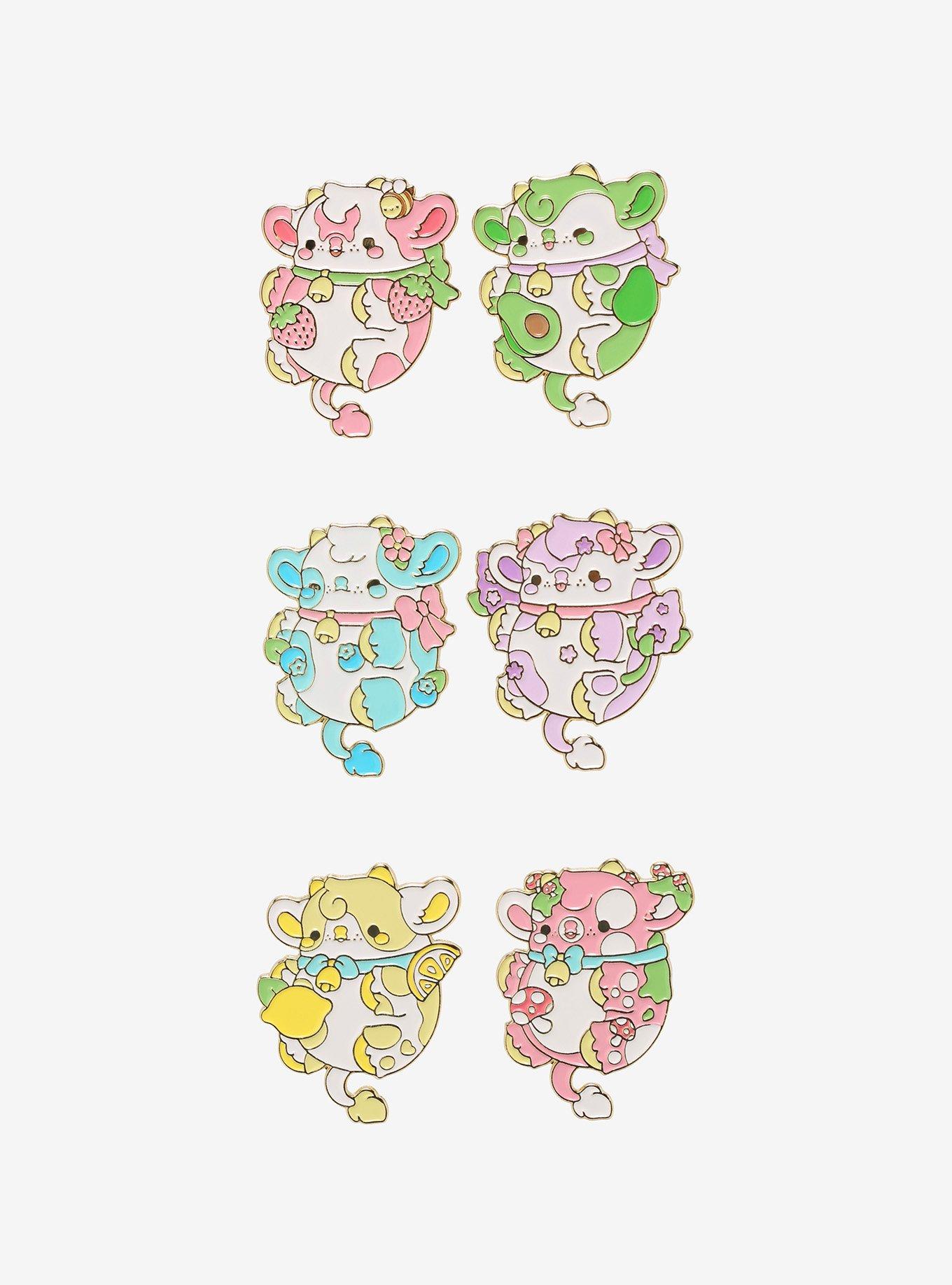 Garden Cow Nuggets Blind Box Enamel Pin By Bright Bat, , hi-res