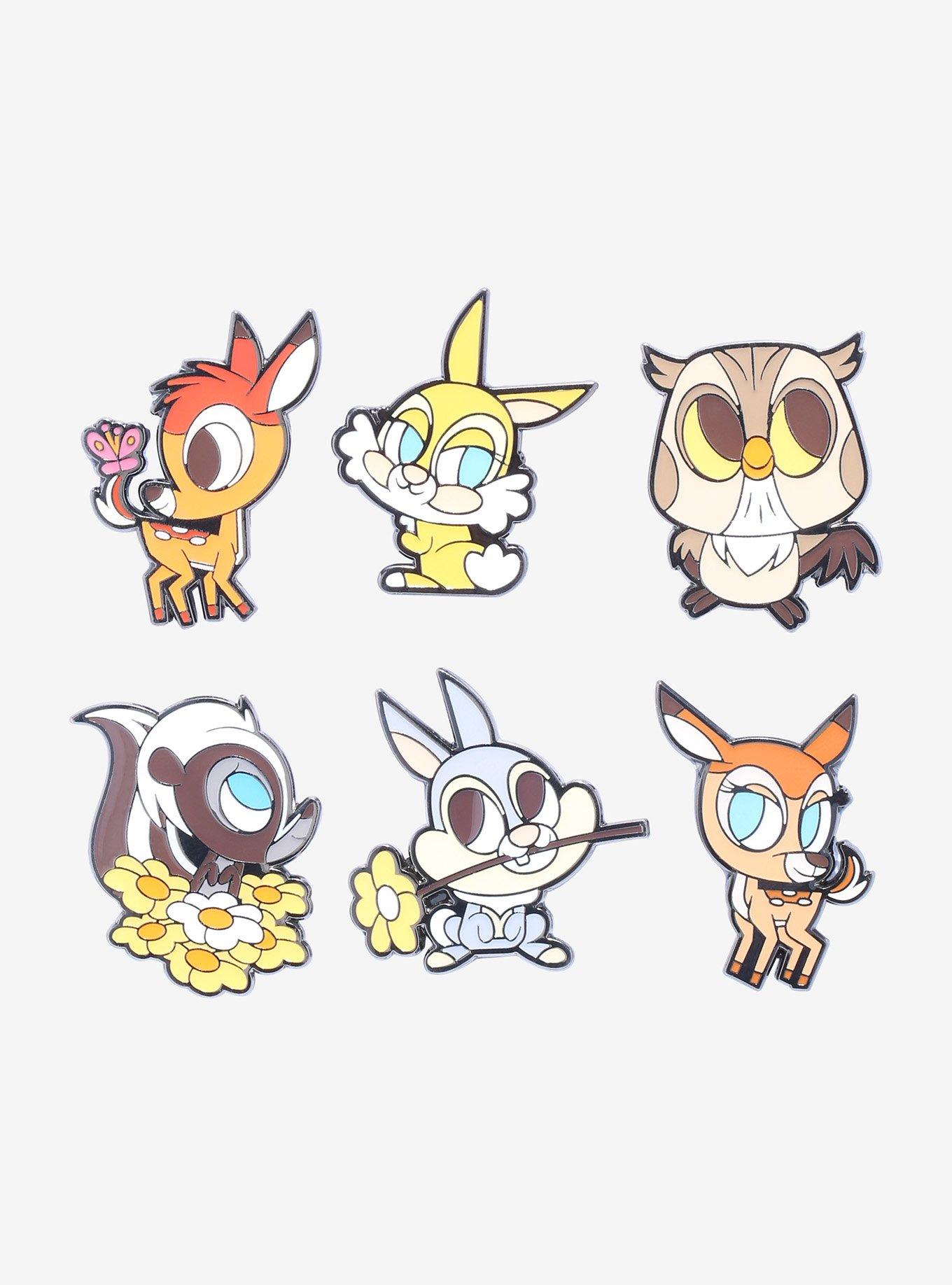 Loungefly Bambi Retro Blind Box Enamel Pin, , hi-res