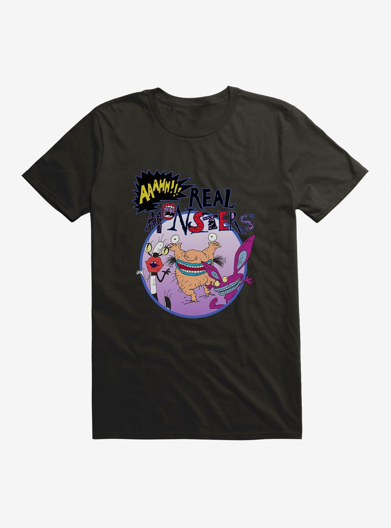 Aaahh!!! Real Monsters Group Circle Frame T-Shirt, , hi-res