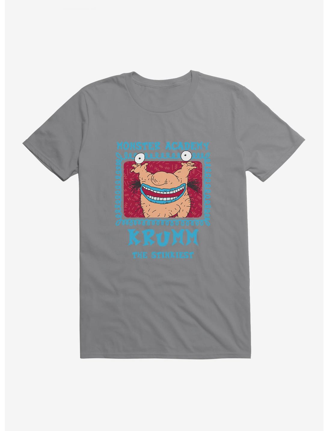 Aaahh!!! Real Monsters Krumm The Stinkiest T-Shirt, STORM GREY, hi-res