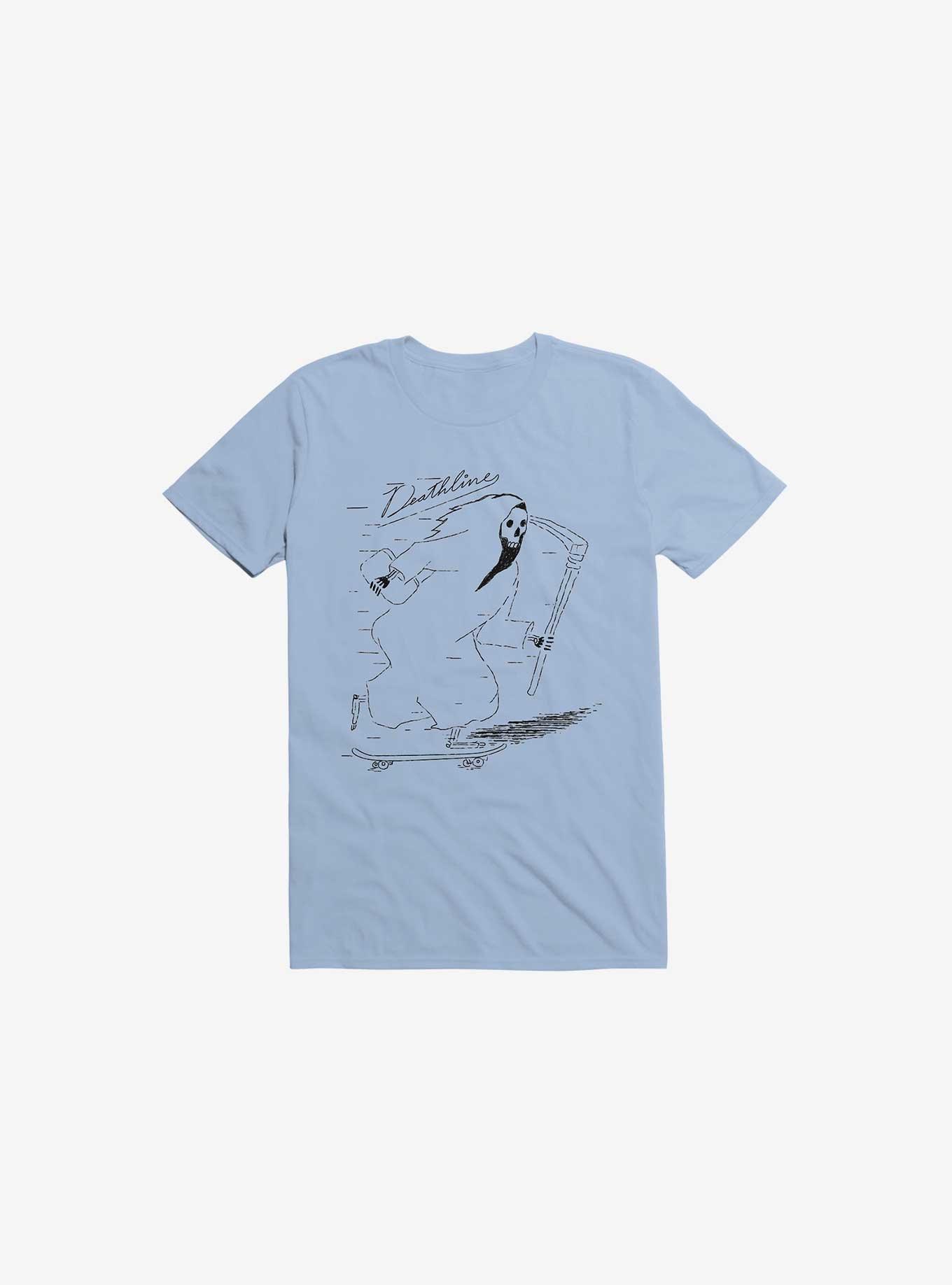 Deathline Reaper Light Blue T-Shirt, , hi-res