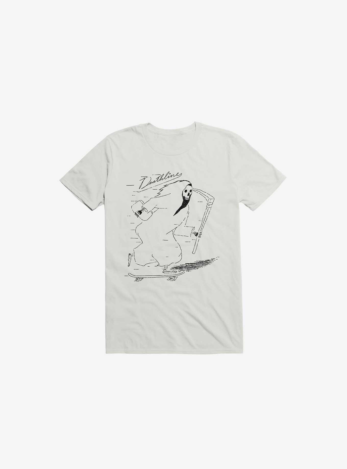 Deathline Reaper White T-Shirt, , hi-res