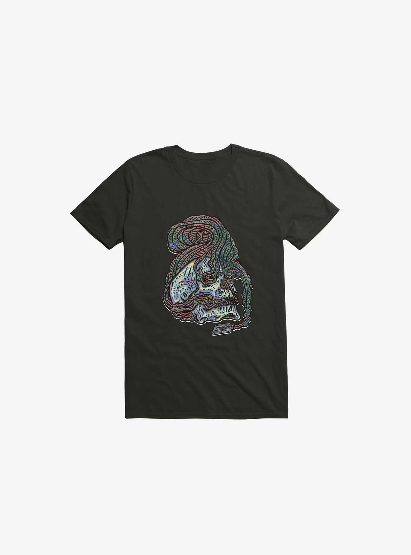 Love Bone Black T-Shirt, BLACK, hi-res