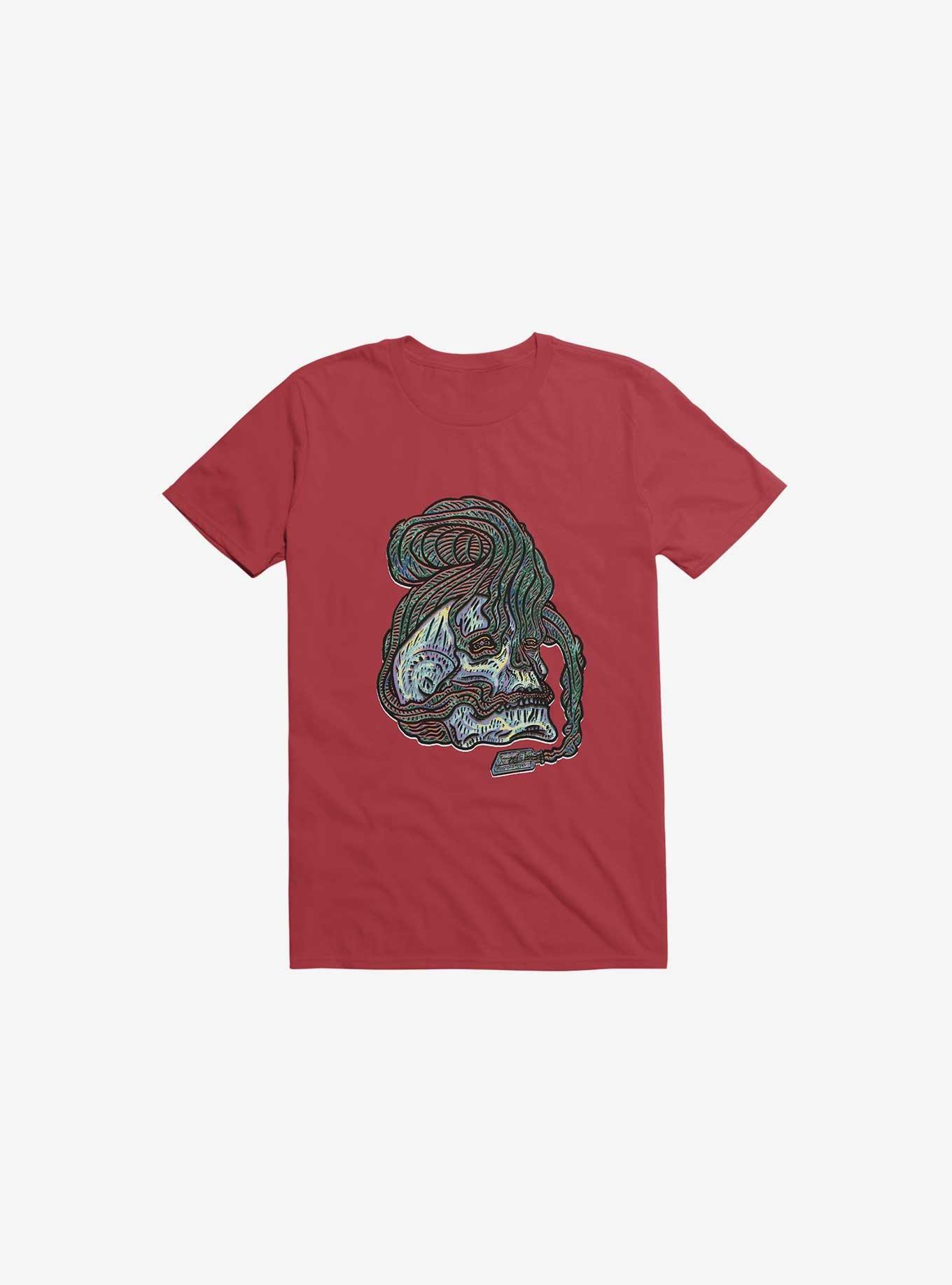 Love Bone Red T-Shirt, RED, hi-res