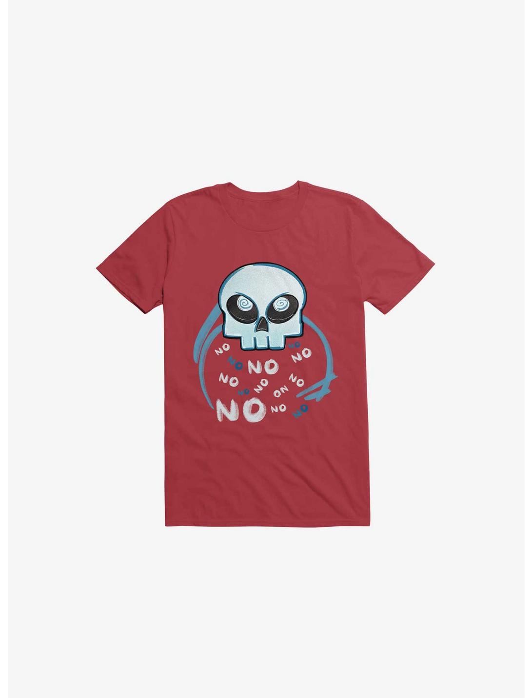 No Skull Red T-Shirt, RED, hi-res