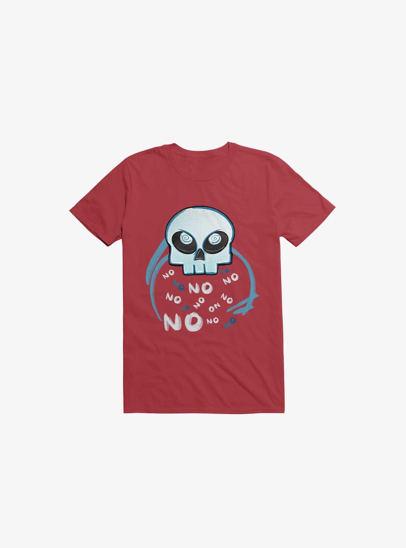 No Skull Red T-Shirt, , hi-res