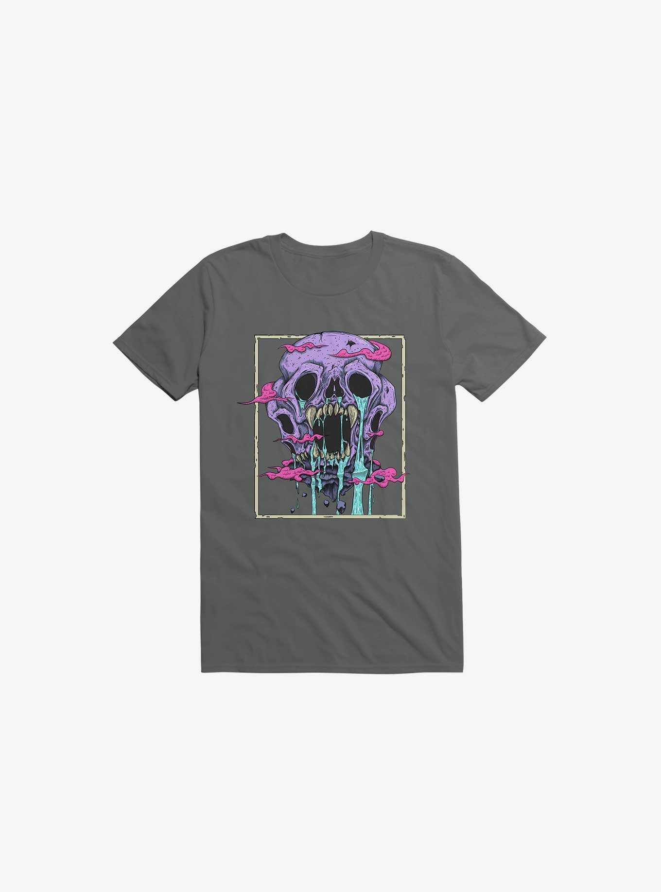 Skull Cave Neverland Asphalt Grey T-Shirt, , hi-res
