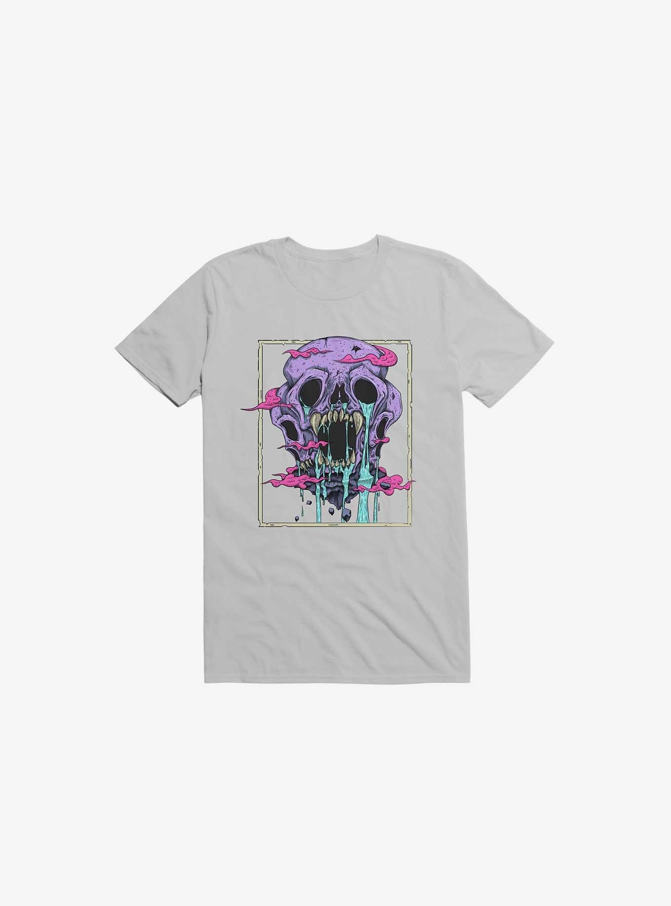 Skull Cave Neverland Ice Grey T-Shirt, ICE GREY, hi-res