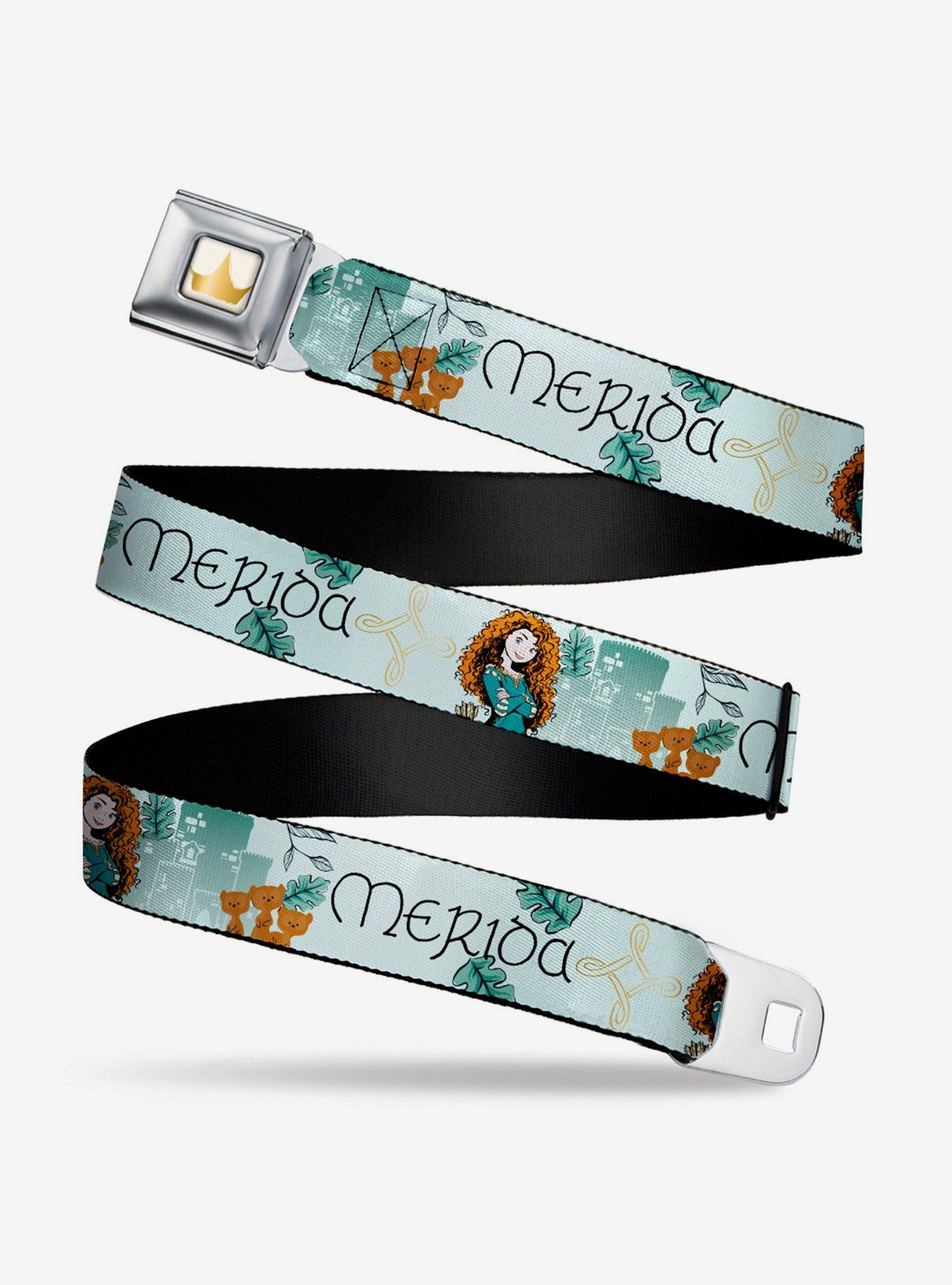 Disney Pixar Brave Merida Castle And Three Bear Brothers Seatbelt Belt, , hi-res