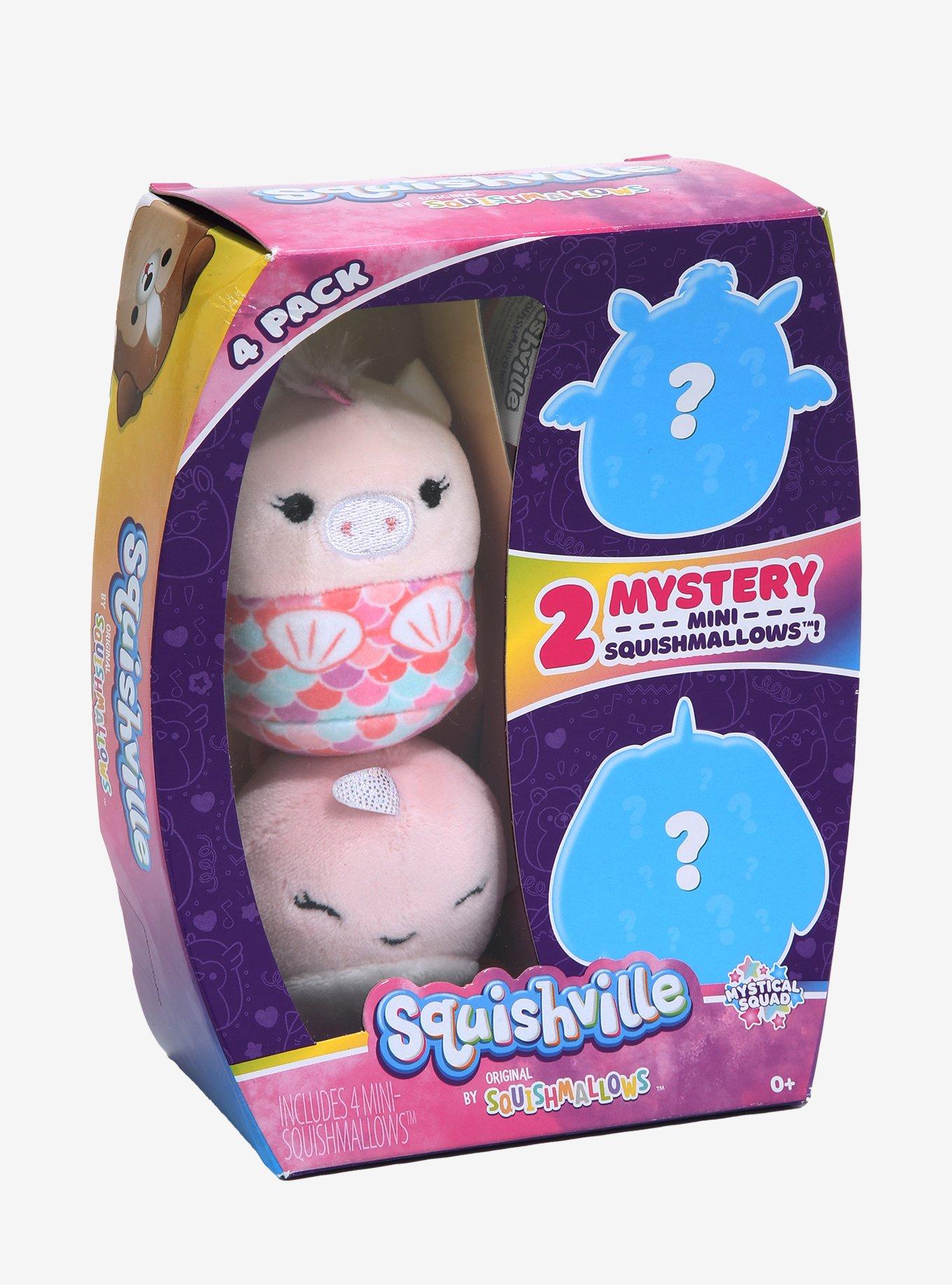 Squishville by Squishmallows Pink Play & Display(Missing 1)