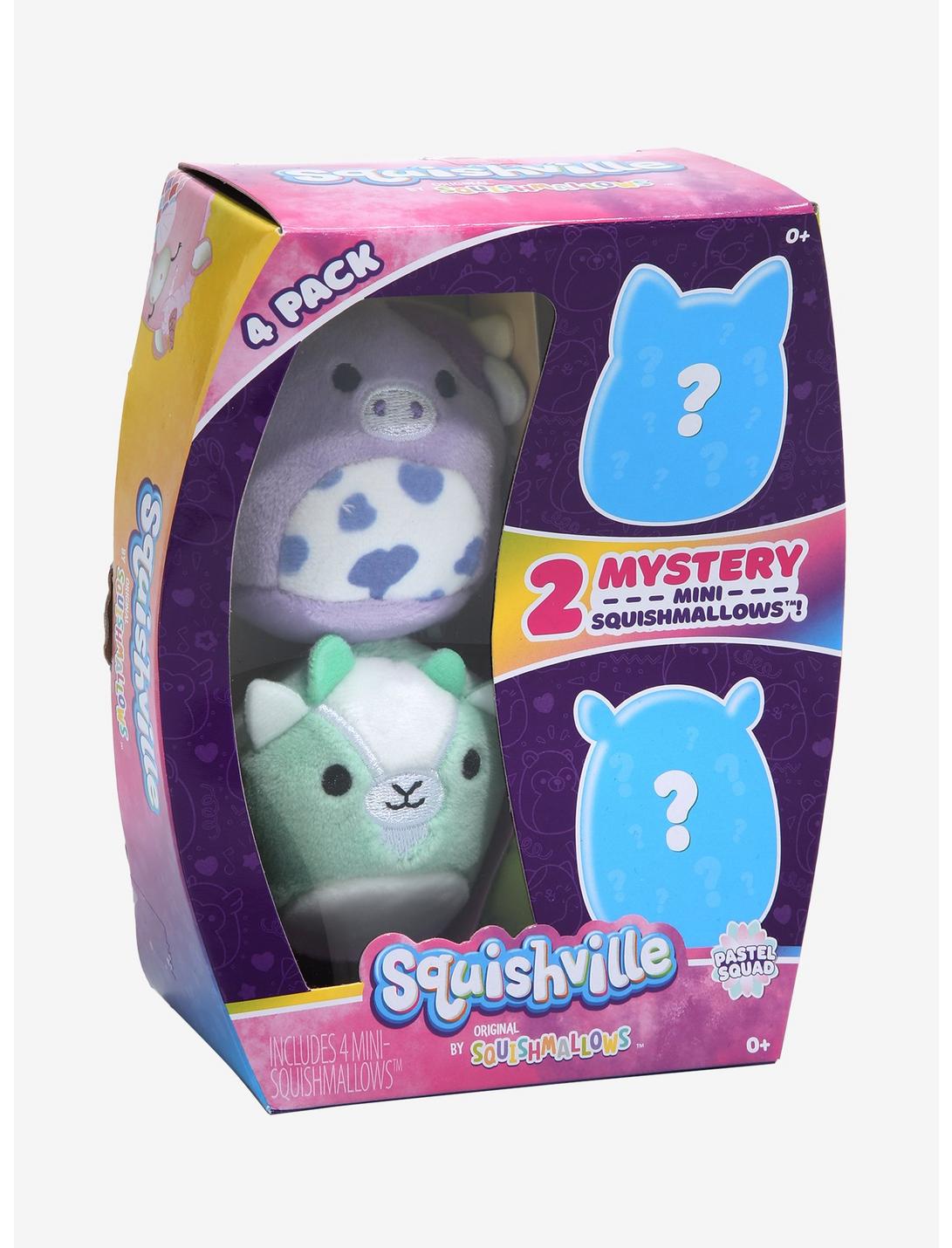 Squishville Mini Squishmallows Pastel Squad Plush Set , , hi-res
