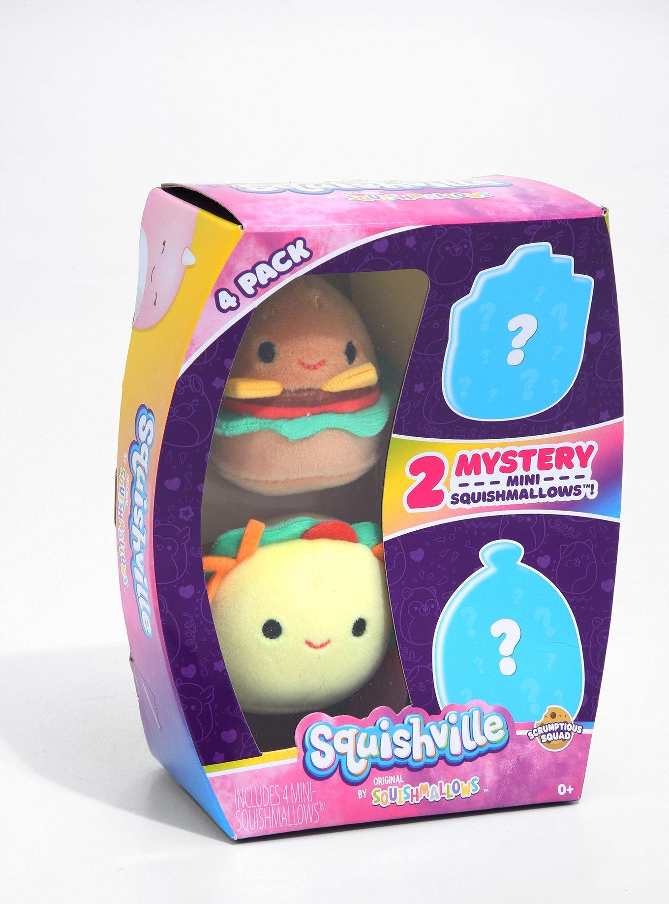Squishville Mini Squishmallows Scrumptious Squad Plush Set , , hi-res