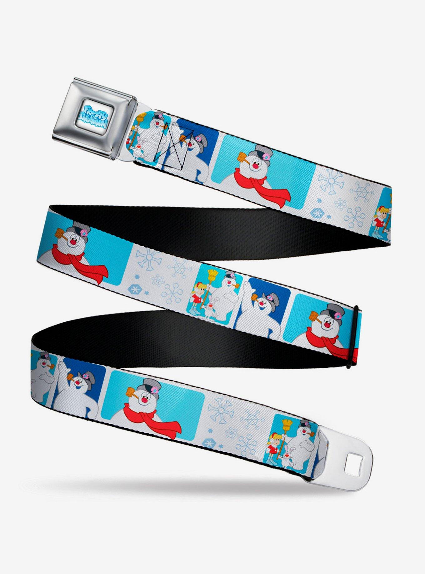 Frosty The Snowman Snowflakes Seatbelt Belt, , hi-res