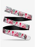 A Christmas Story Icons Seatbelt Belt, RED, hi-res