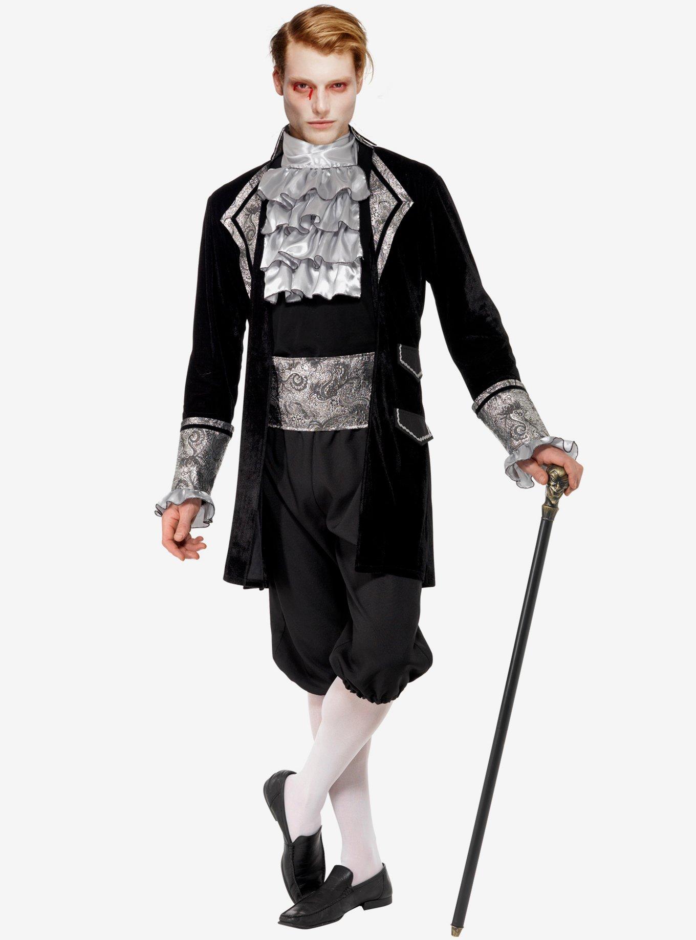 Baroque Vampire Costume Black