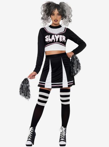 Black and White Cheerleader Costume – Hurly-Burly