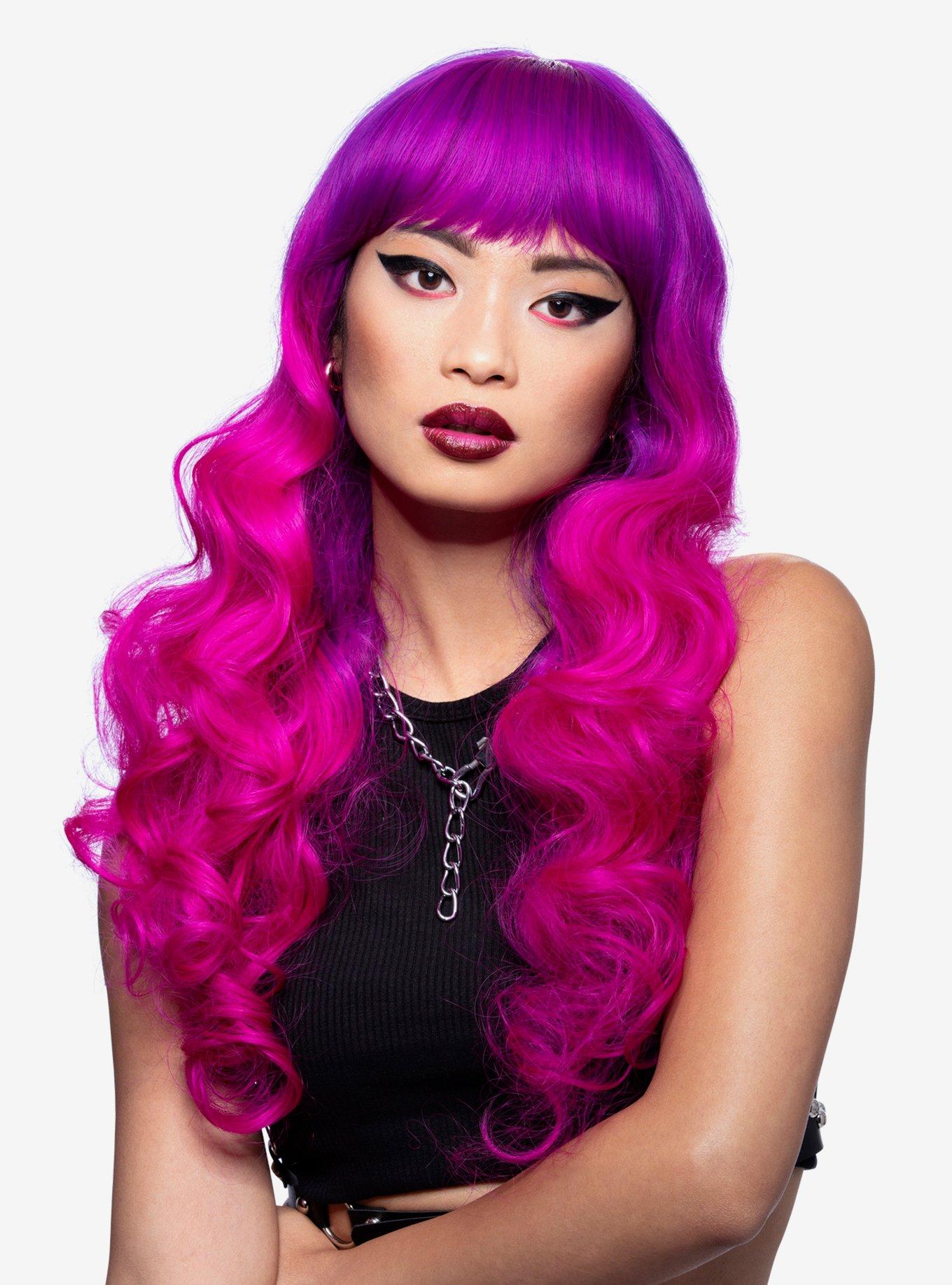 Hot topic pink 2025 wig