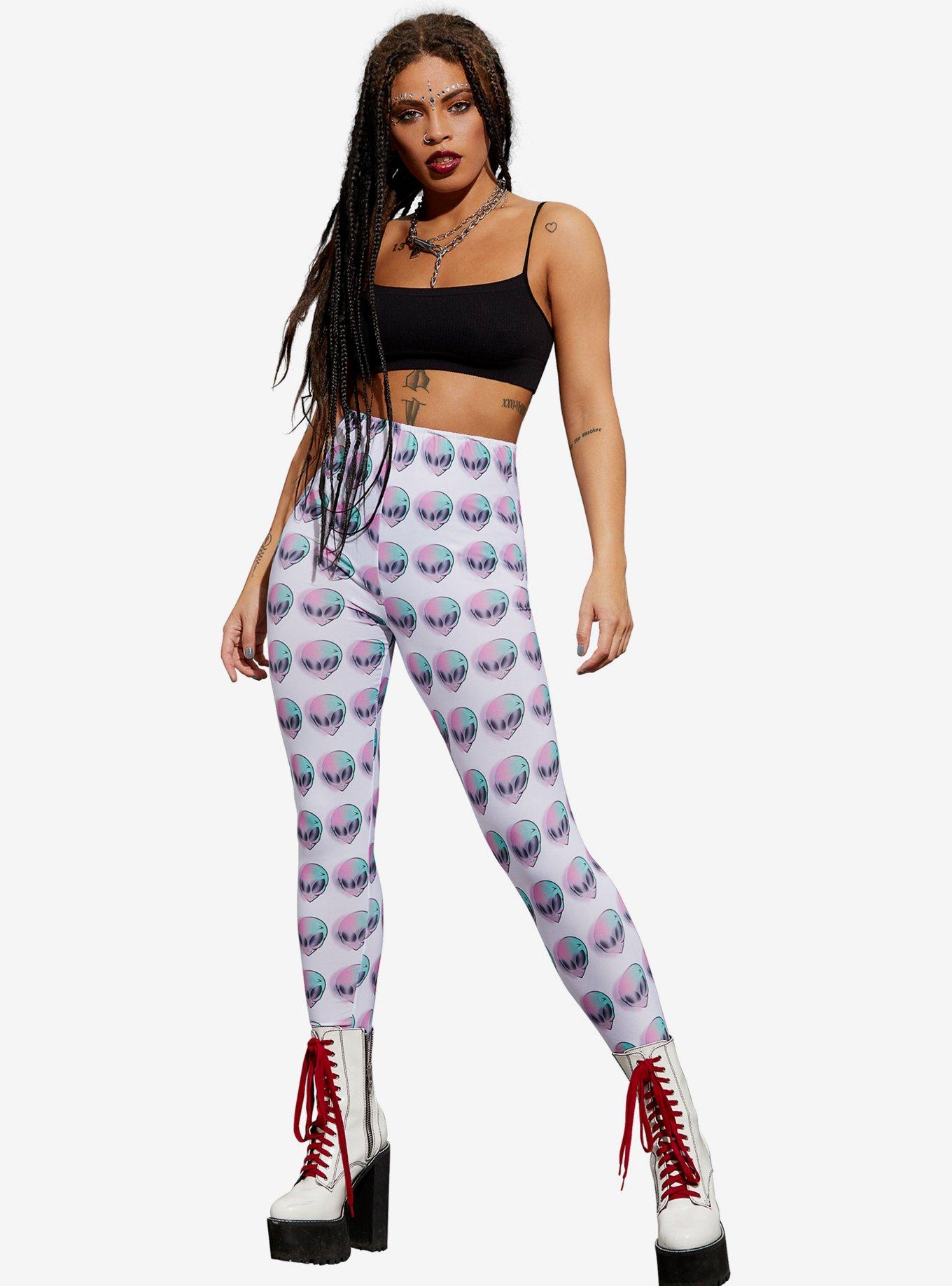 Space Alien Leggings, , hi-res