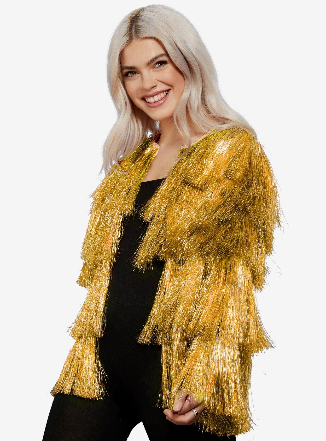 Gold on sale party jacket