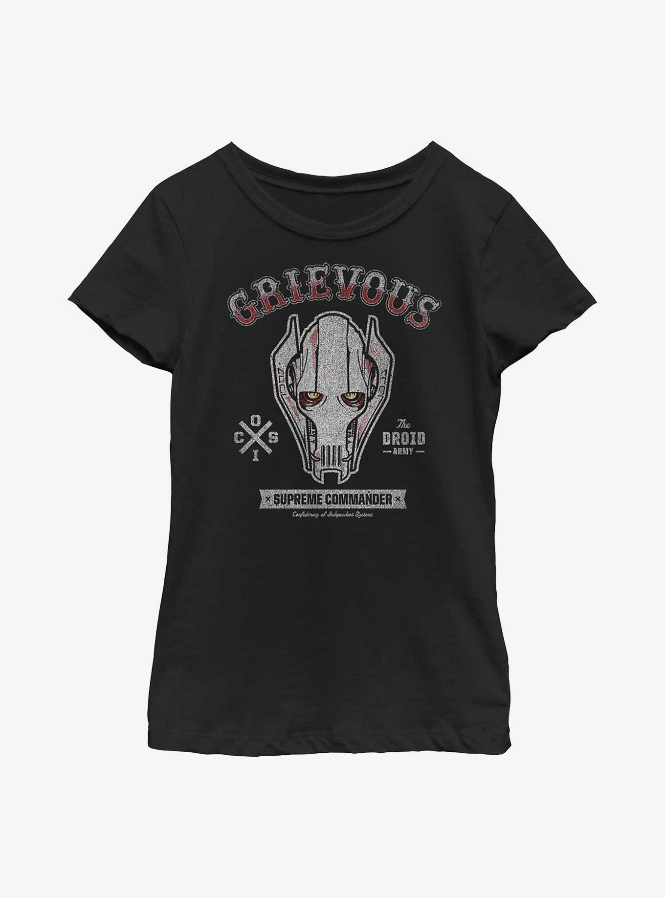 Star Wars Confederacy General Grievous Youth Girls T-Shirt, , hi-res