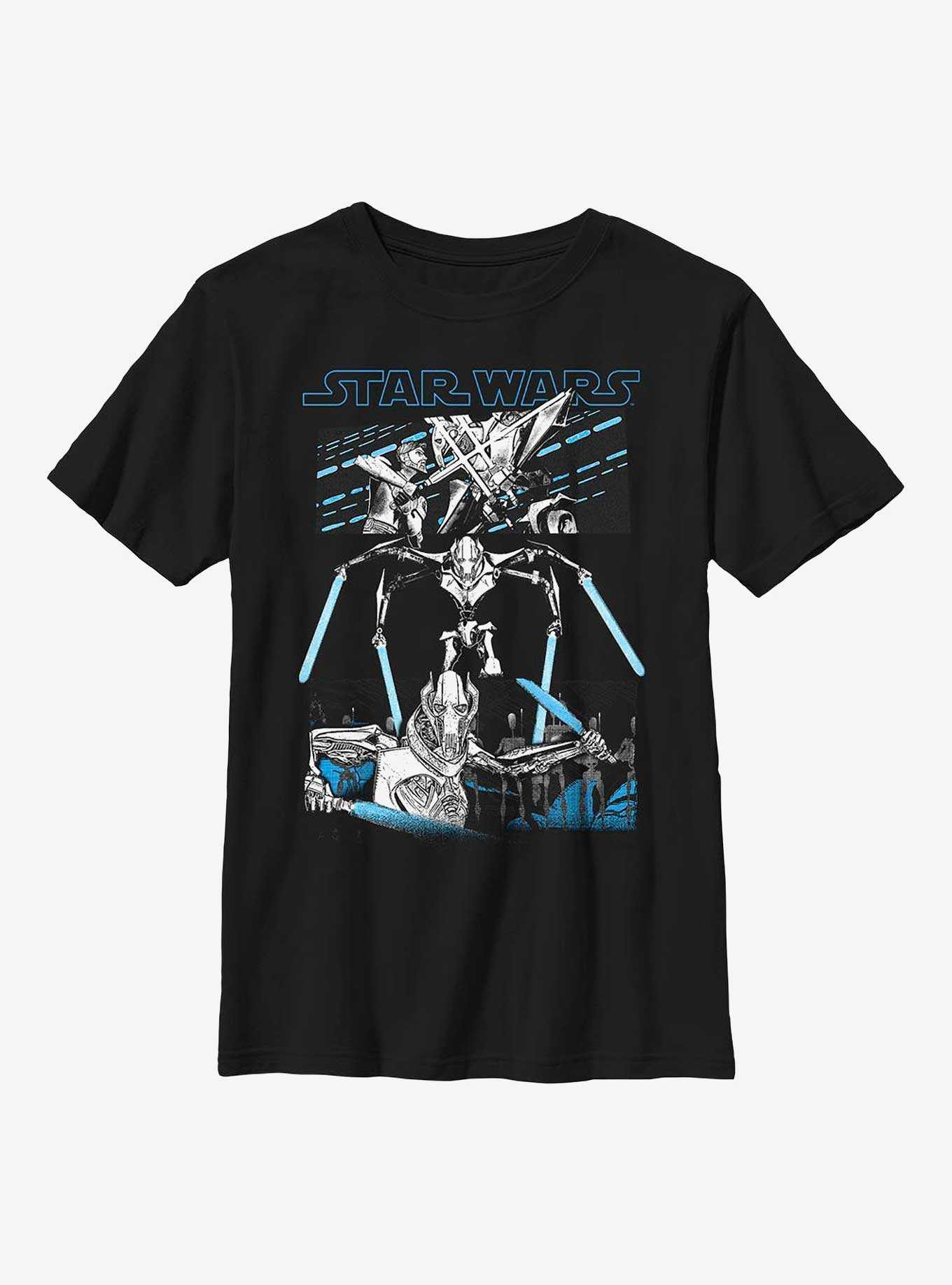 Star Wars General Grievous Tri Panel Youth T-Shirt, , hi-res