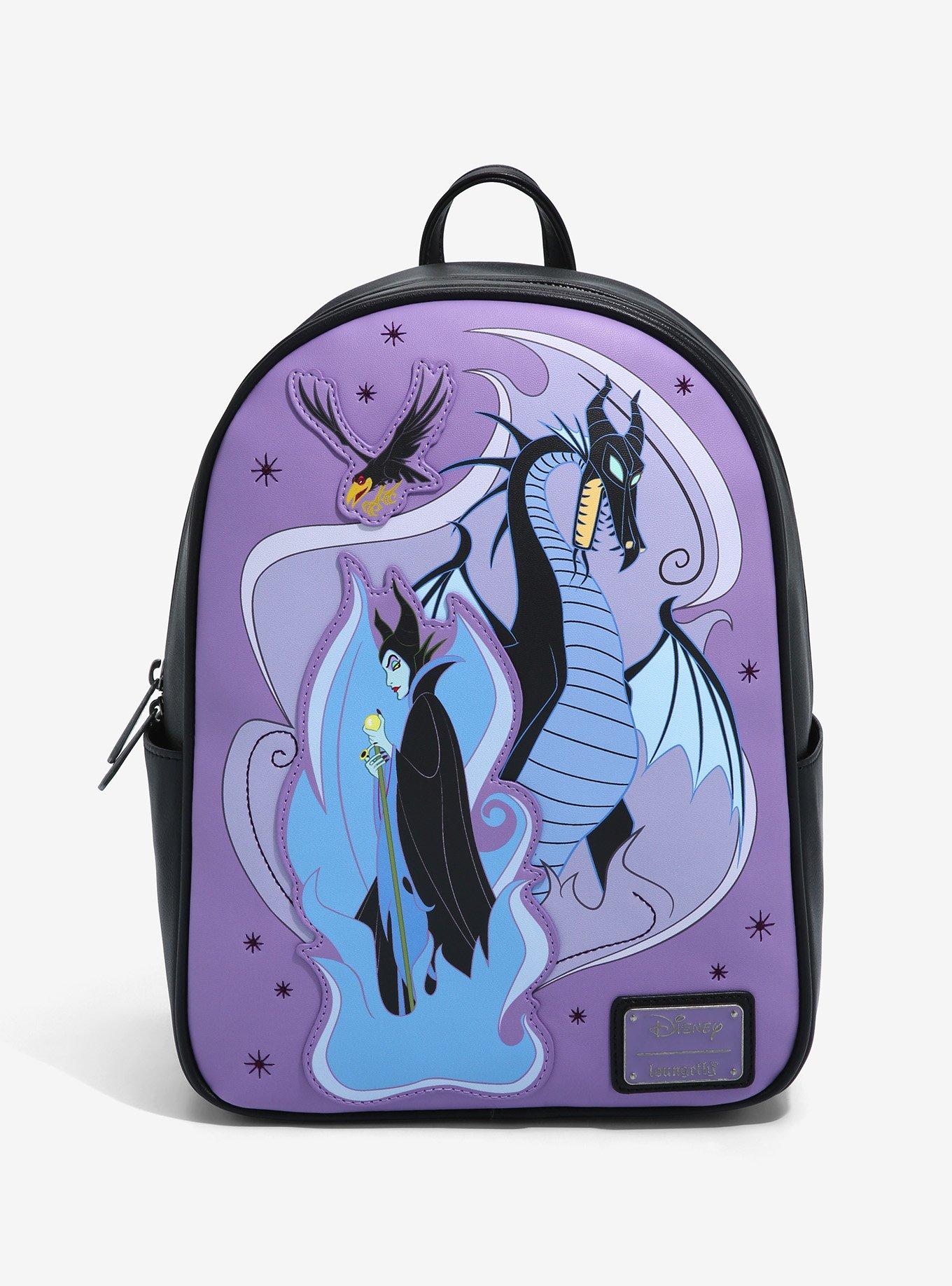Disney Parks Loungefly Maleficent Mini Backpack EUC