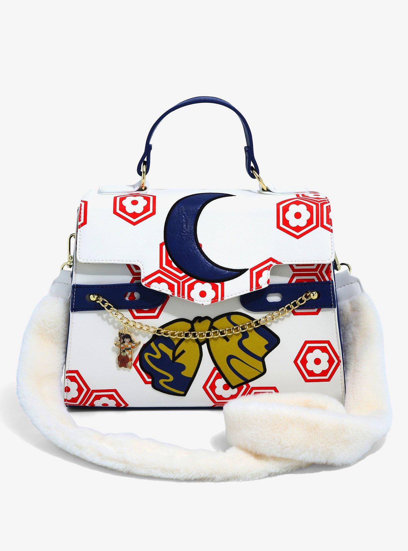 InuYasha Sesshomaru Pattern Handbag - BoxLunch Exclusive, , hi-res