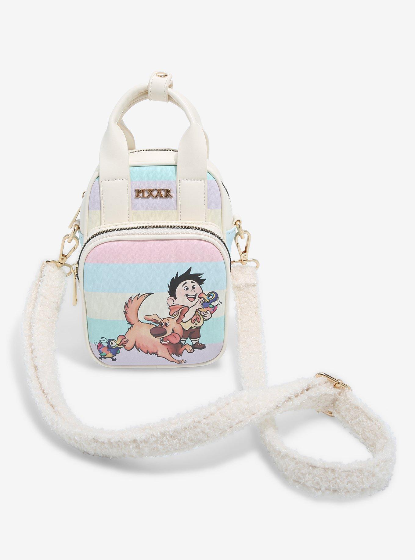 Disney Pixar Up Group Portrait Striped Crossbody Bag - BoxLunch Exclusive