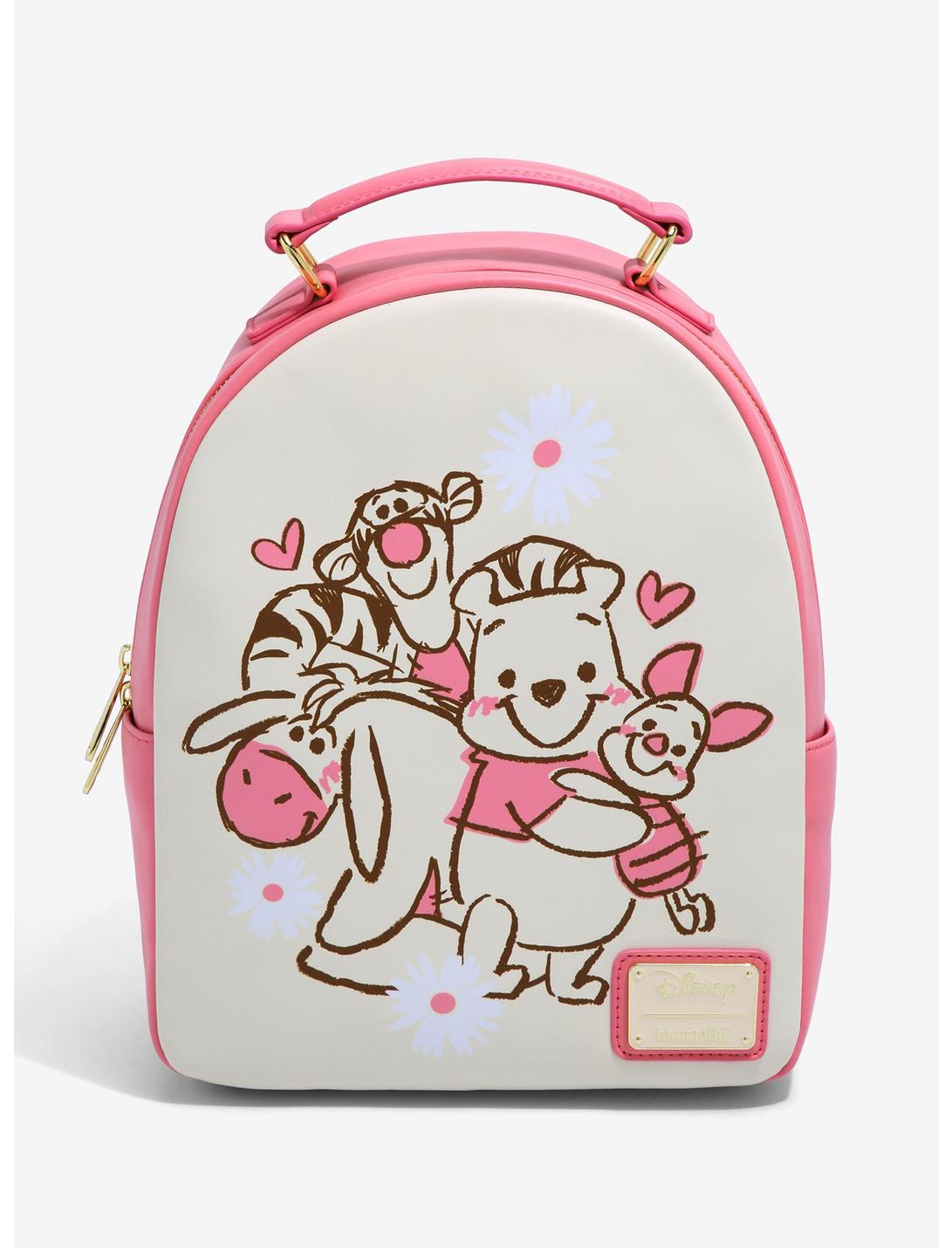 Loungefly Disney Winnie the Pooh Sketch Mini Backpack - BoxLunch Exclusive, , hi-res