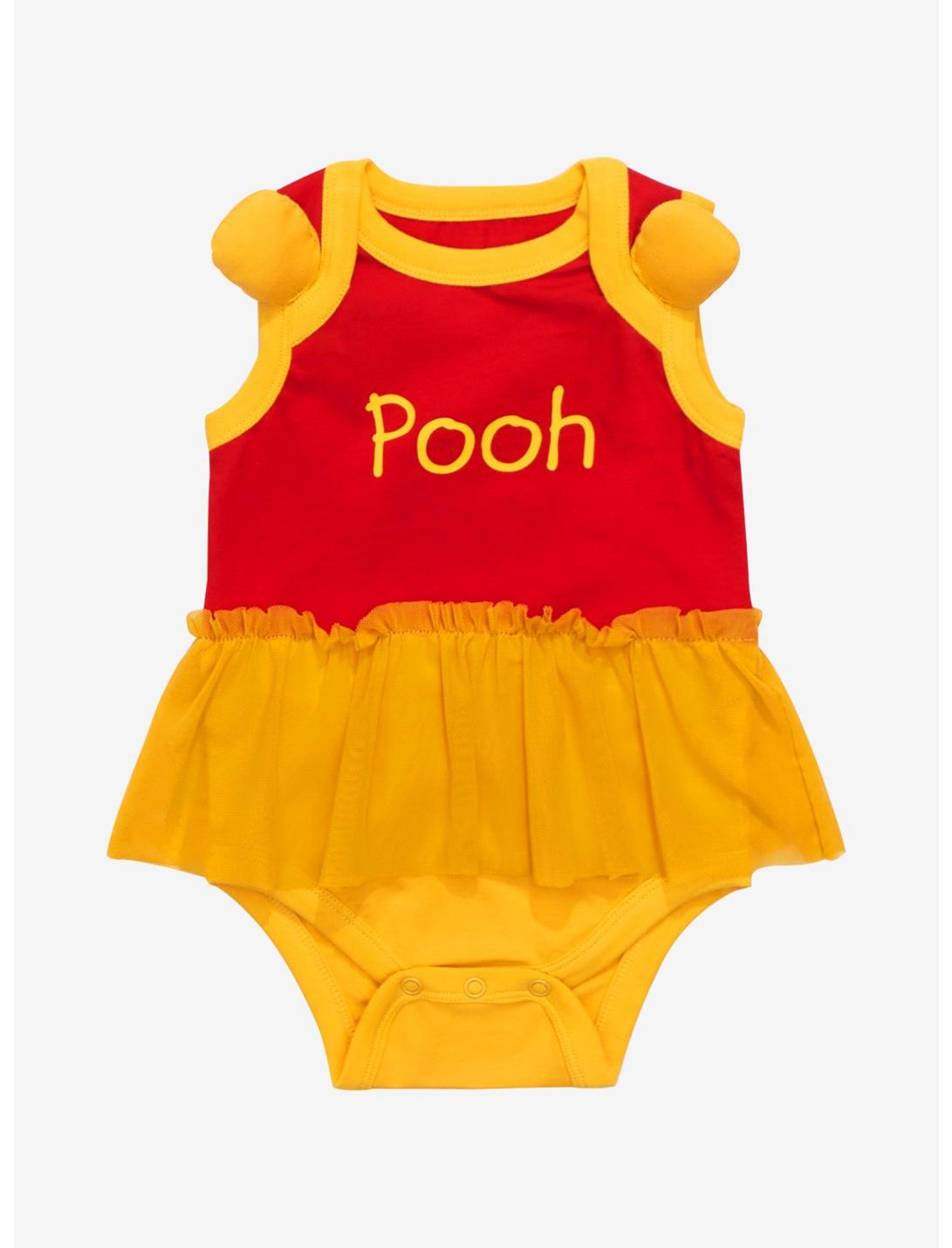 Disney Winnie the Pooh Tutu Infant One-Piece - BoxLunch Exclusive, LIGHT ORANGE, hi-res