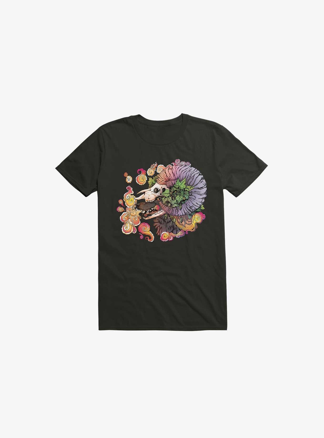 What Doesn't Kill You Becomes Your Armor Wolf And Sheep Black T-Shirt, , hi-res