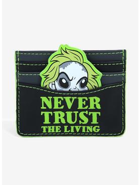 Loungefly Beetlejuice Never Trust the Living Cardholder - BoxLunch Exclusive, , hi-res
