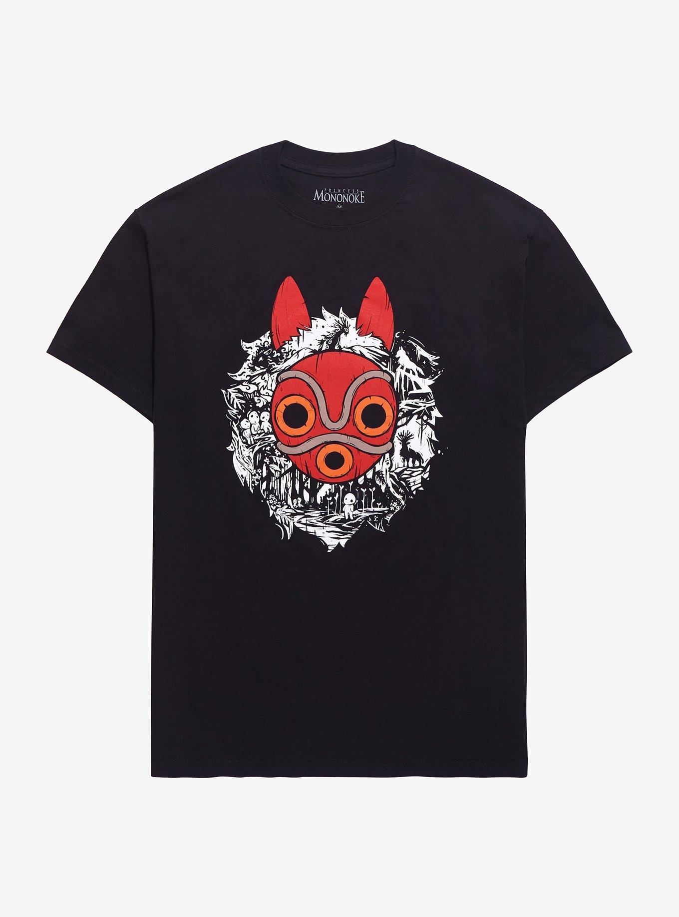Studio Ghibli Princess Mononoke Gods & Spirits T-Shirt, MULTI, hi-res